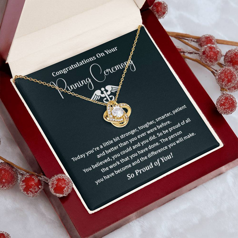 Nurse Pinning Ceremony Necklace Gift for Her With Message