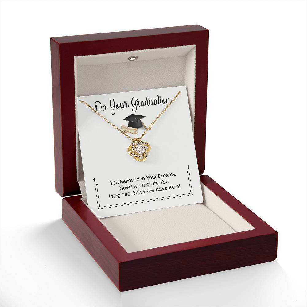 Graduation Gift Necklace for Her – Perfect for Daughter, Niece, Sister, or Friend