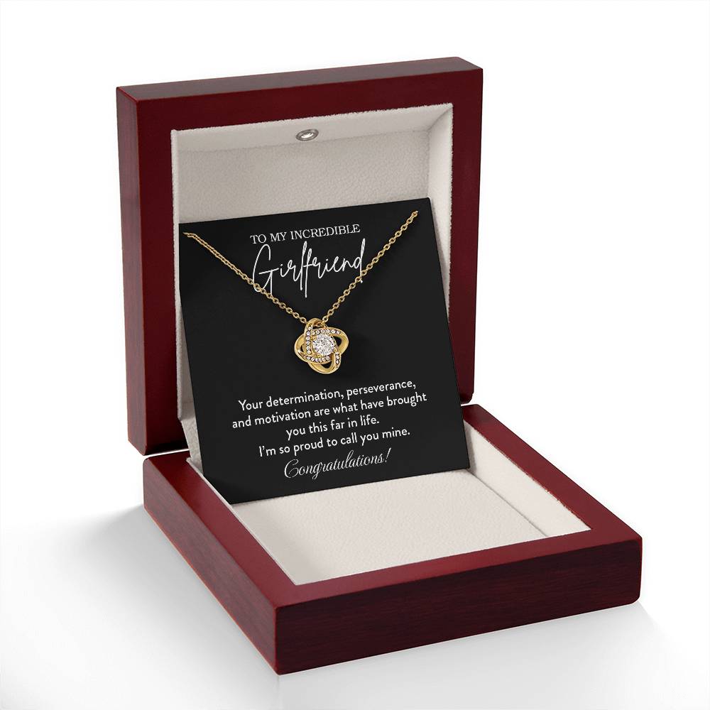 Incredible Girlfriend Graduation Necklace