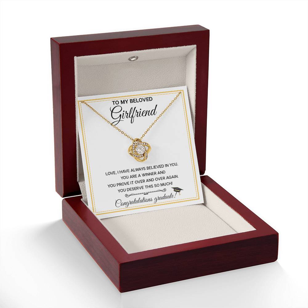 Girlfriend Graduation Necklace Gift from Boyfriend