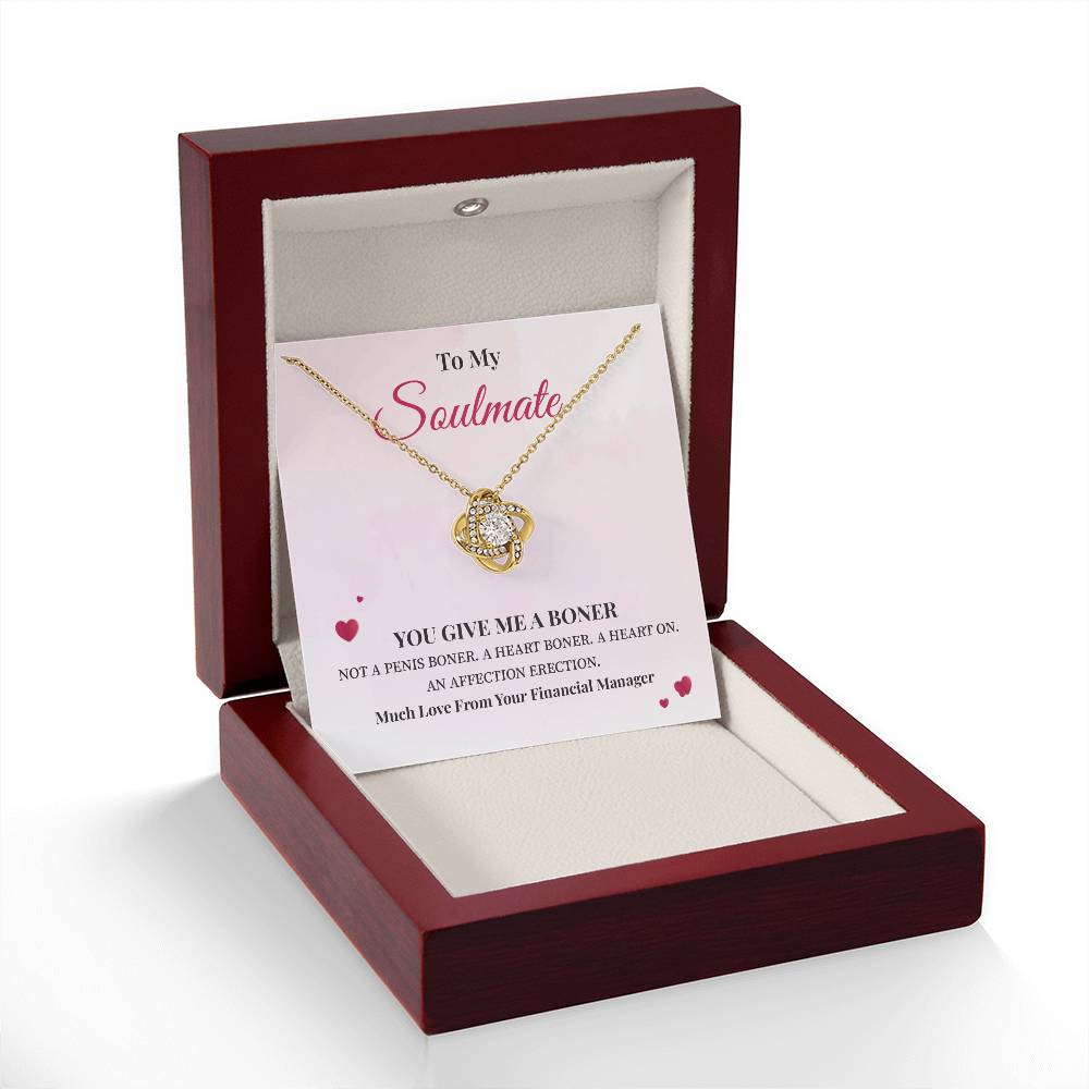 Funny Gift for Soulmate Necklace from Financial Manager