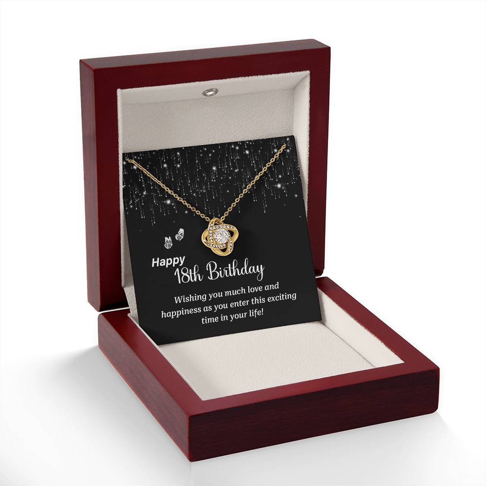 18th Birthday Necklace Gift for Her – Elegant Milestone Keepsake