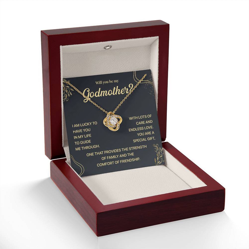 Will You Be My Godmother Gift – Message Card and Gift Box