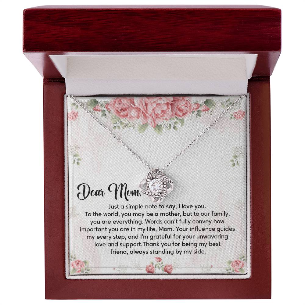 To Mom from Daughter – Message Card Gift