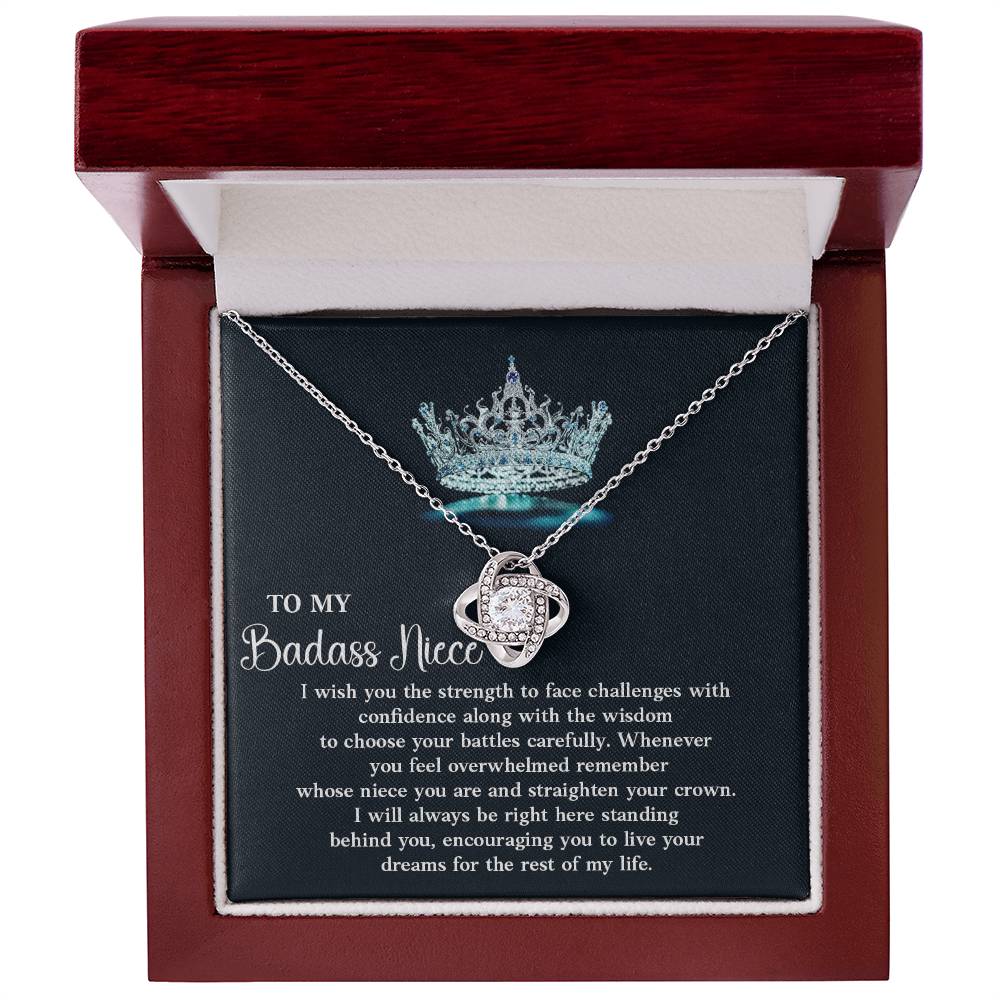 Badass Niece Gift From Aunt or Uncle With Love Message