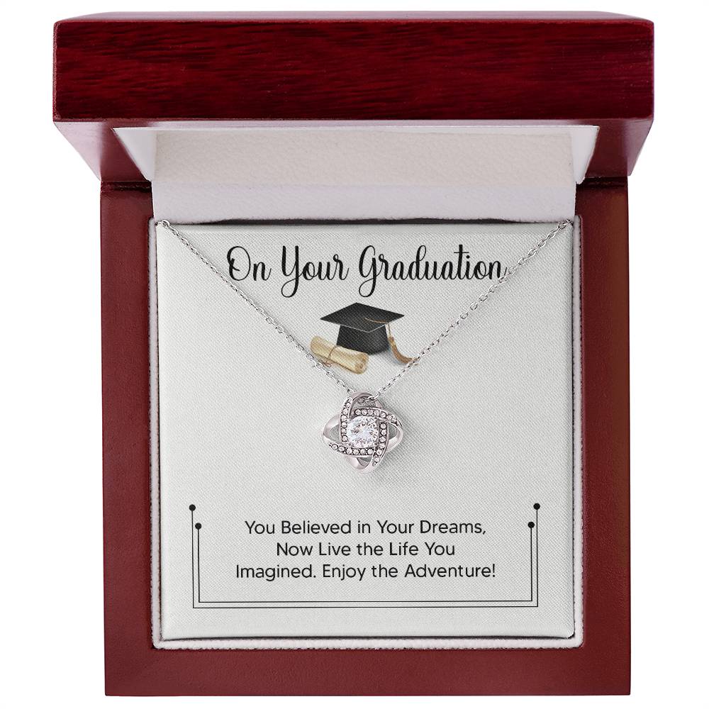 Graduation Gift Necklace for Her – Perfect for Daughter, Niece, Sister, or Friend