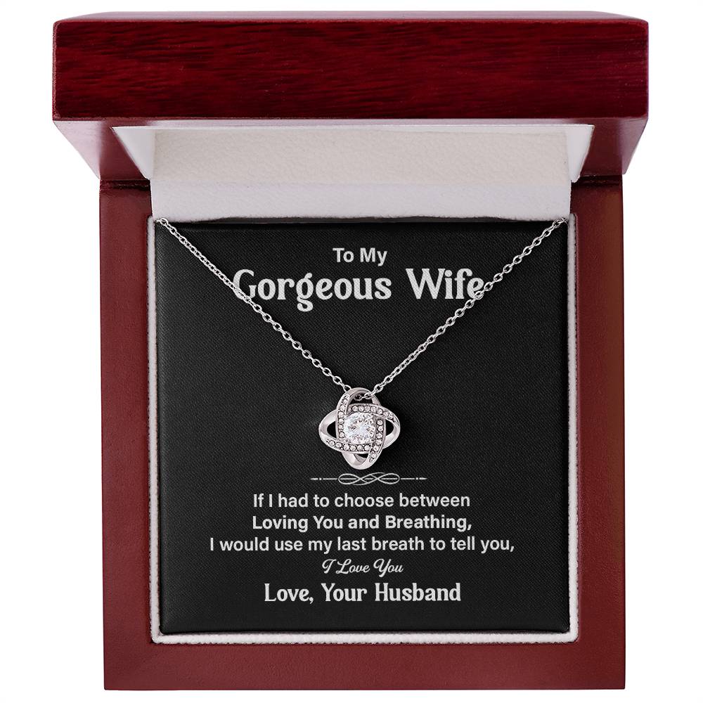 Necklace Gift for Wife from Husband – Last Breath Love