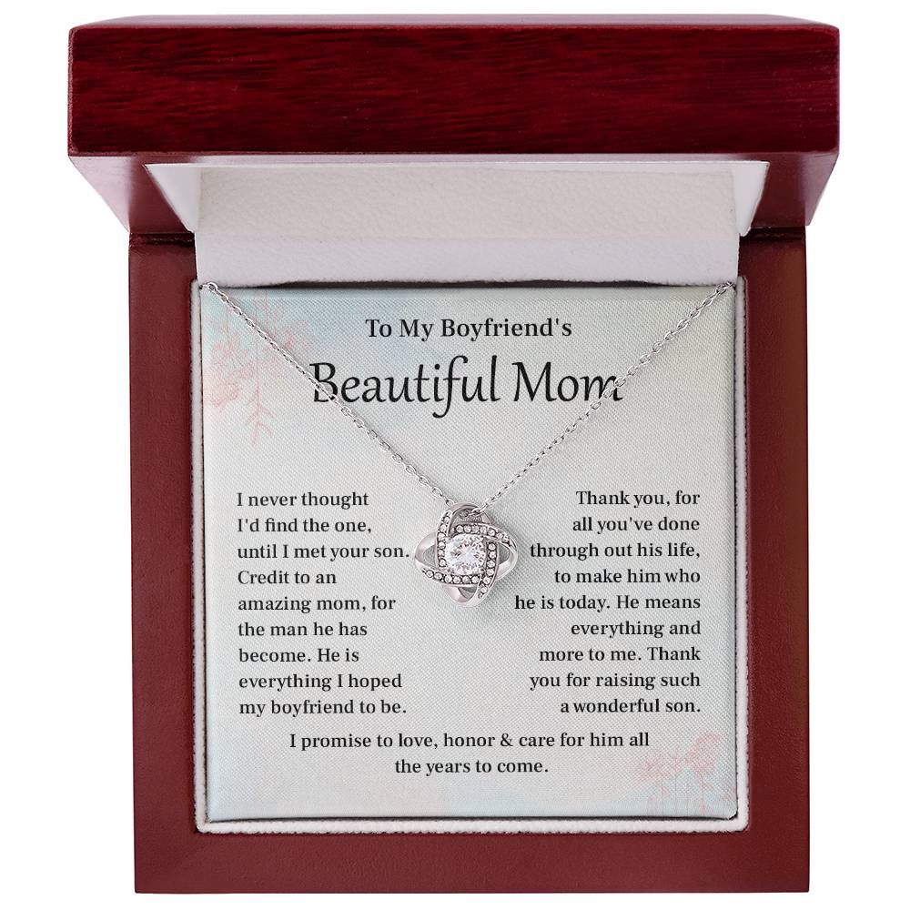 Boyfriend’s Mom Necklace Gift from Girlfriend