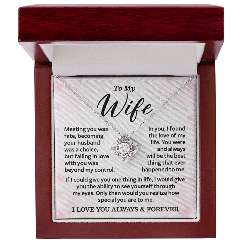 Keepsake Necklace For Wife Gift from Husband