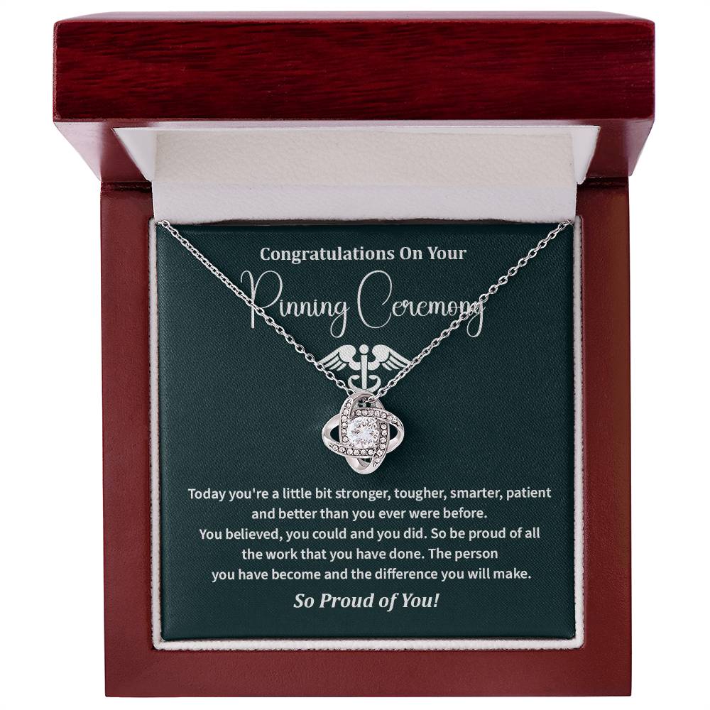 Nurse Pinning Ceremony Necklace Gift for Her With Message