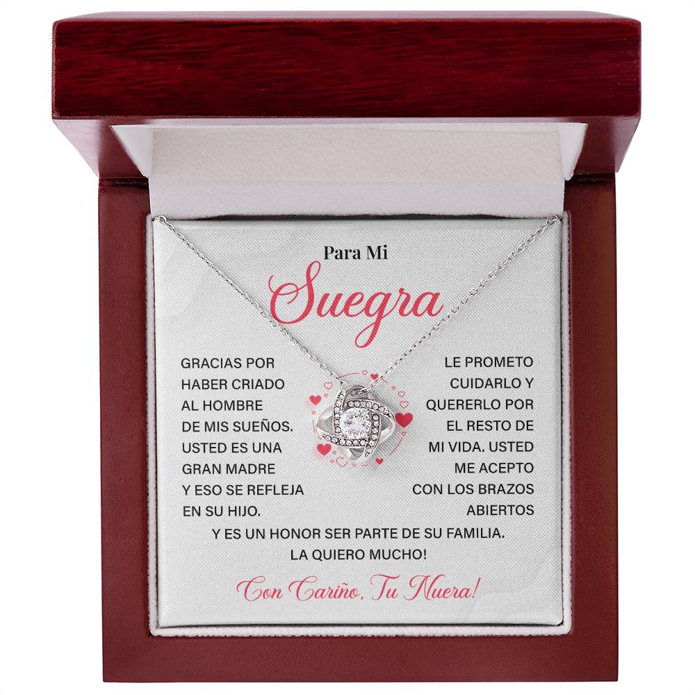 Regalo Para Suegra de Nuera – Collar con Amor