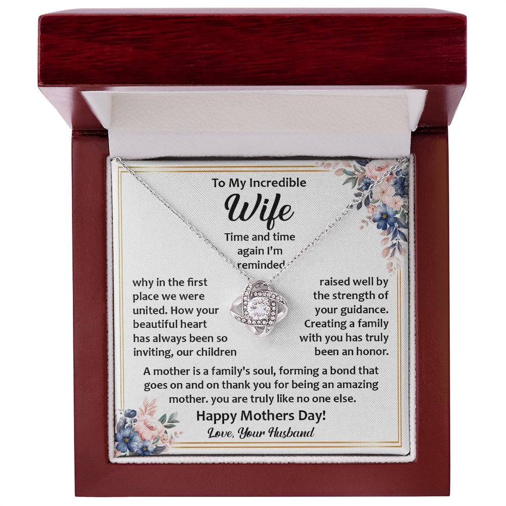 Mother’s Day Necklace Gift for Wife from Husband
