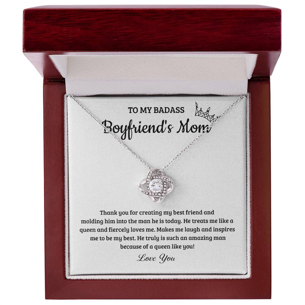 Boyfriend's Mom Necklace Gift from Girlfriend Box