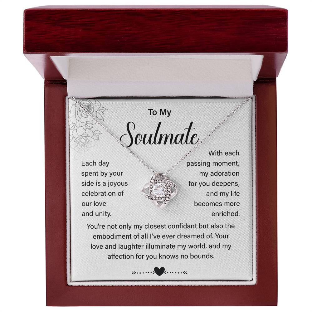 Soulmate Necklace Gift For Wife Or Girlfriend