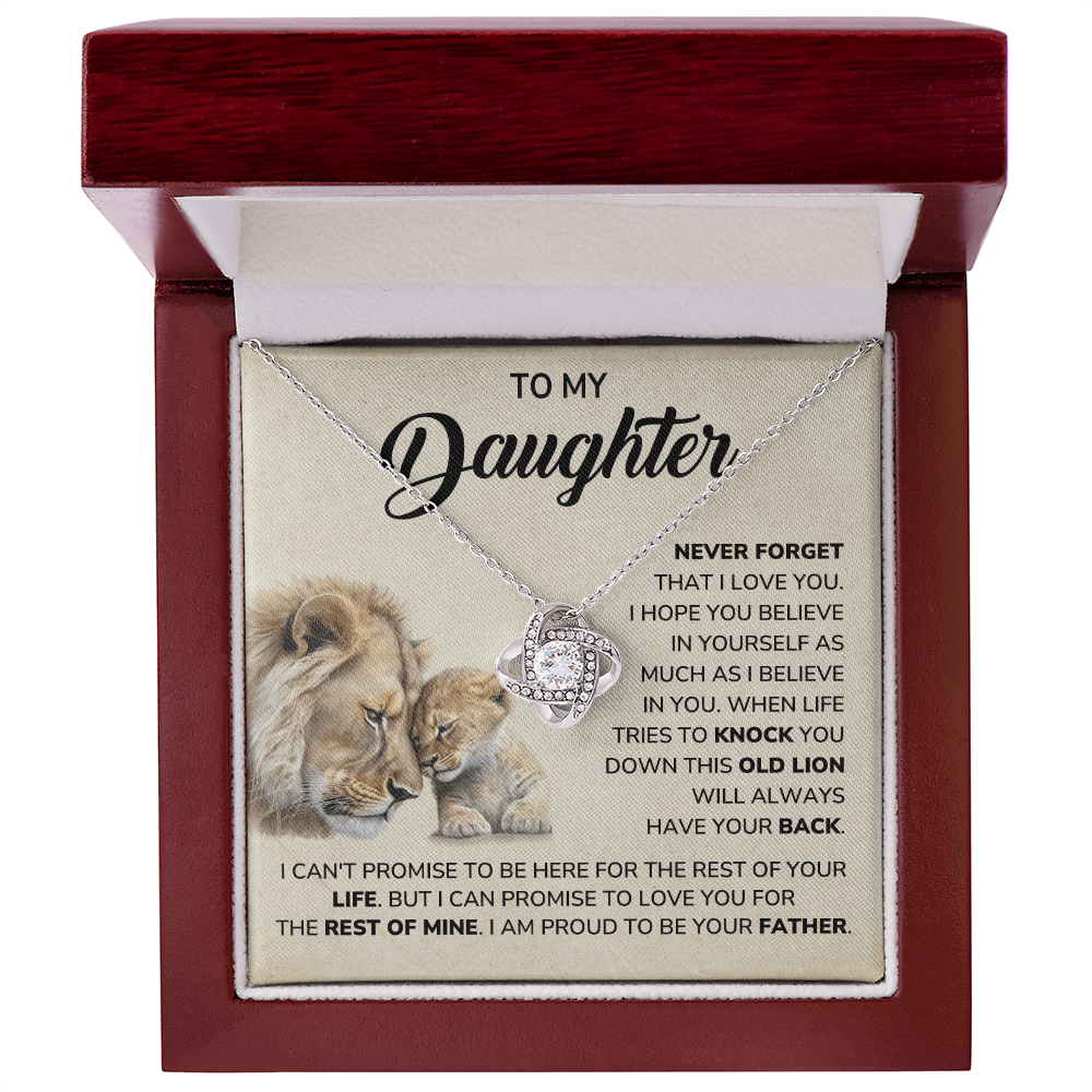 To My Daughter Gift From Dad With Sentimental Card