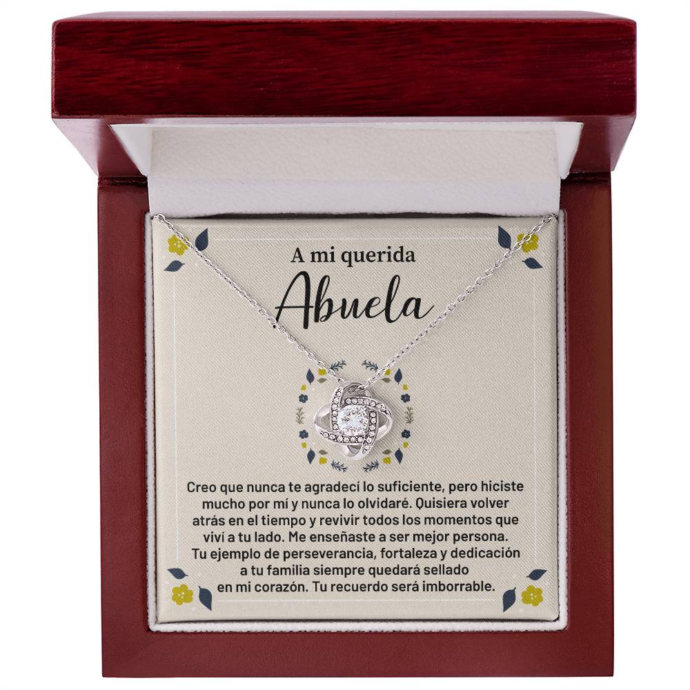 A Mi Querida Abuela, Creo Que Nunca Te Agradeci Lo Suficiente, Pero Hiciste Mucho Por Mi Y Ninca Lo Olvidare.
