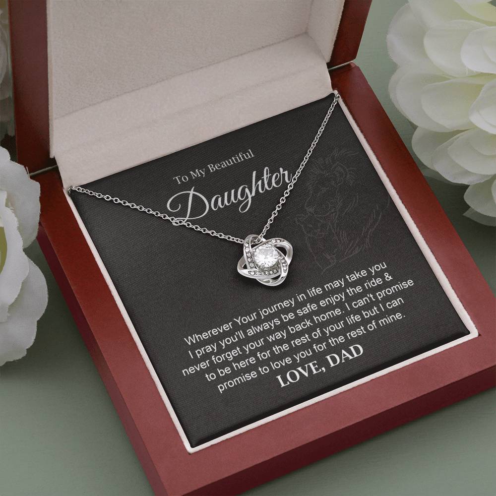 To My Daughter – Journey of Life Necklace