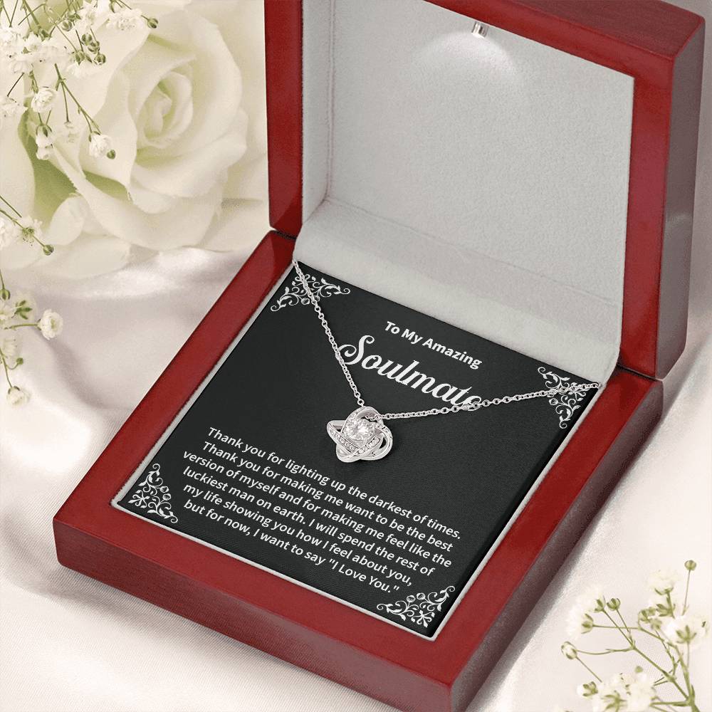 Soulmate Necklace for Her – Romantic Gift for Women