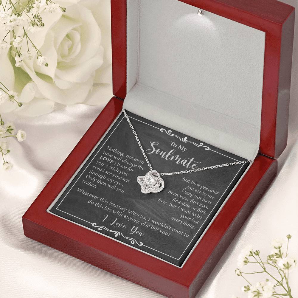 Soulmate Necklace Gift for Her – Romantic Jewelry