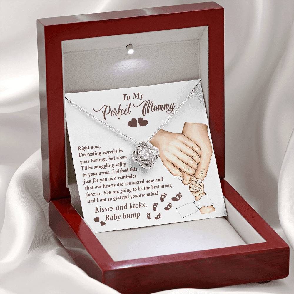 Baby Bump Gift for Expecting Mom with Sentimental Message Card