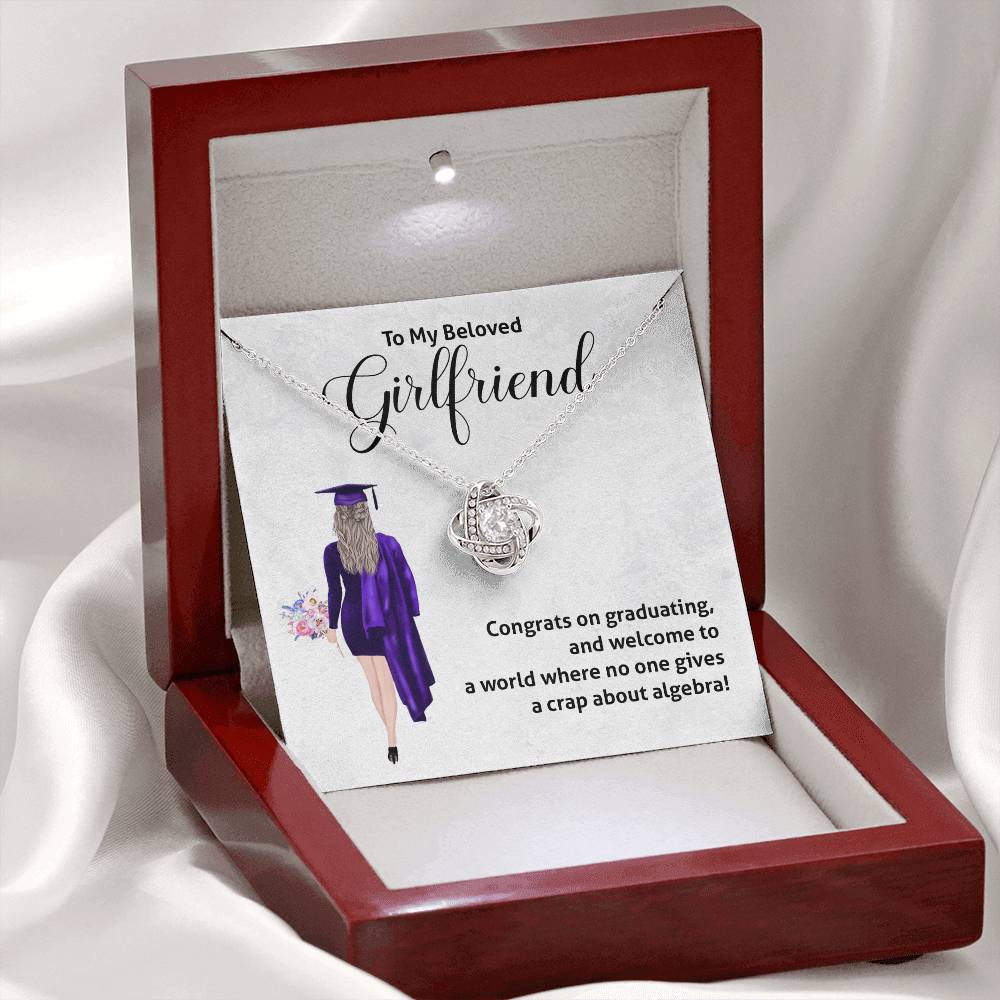 Funny Graduation Necklace Gift for Girlfriend