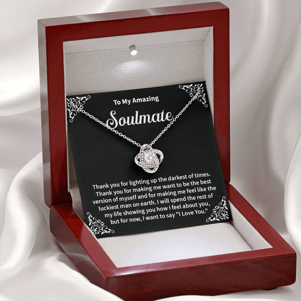 Soulmate Necklace for Her – Romantic Gift for Women