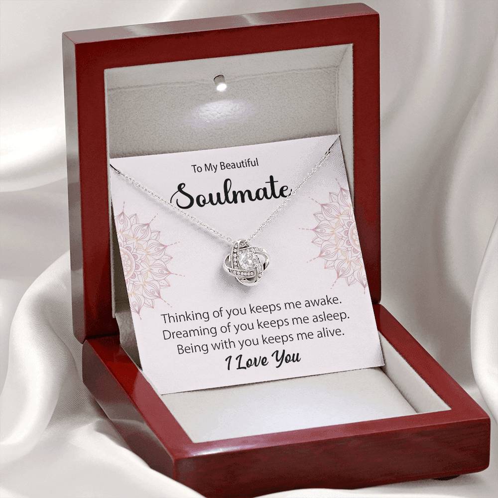 Soulmate Gift for Girlfriend – Message Card & Gift Box