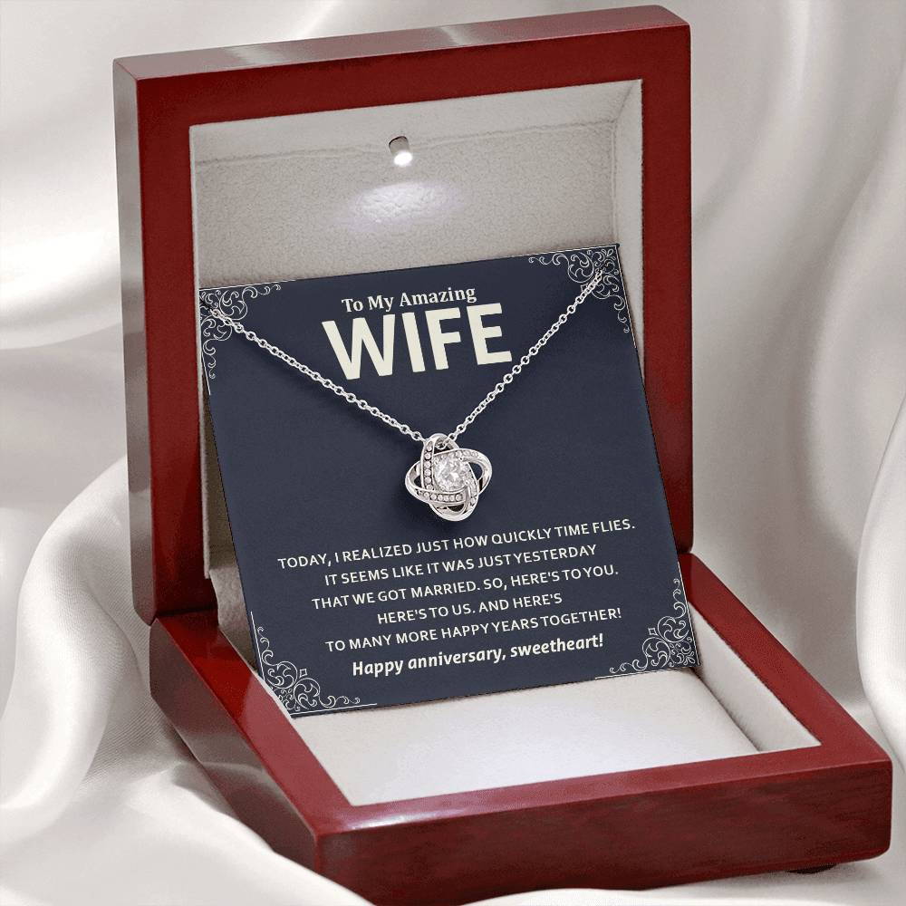 Anniversary Necklace Gift for Wife – Sweetheart Box