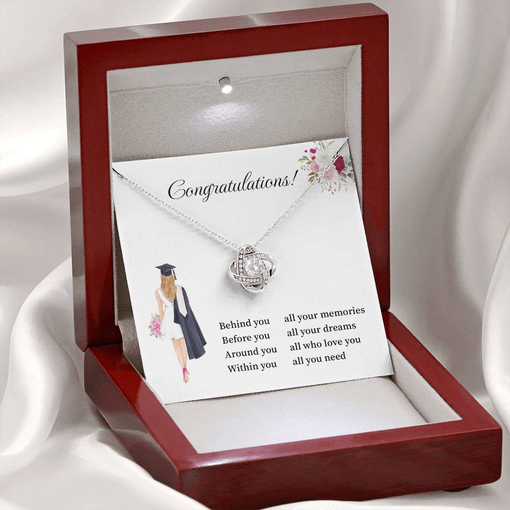 Graduation Necklace For Daughter, Granddaughter, Niece