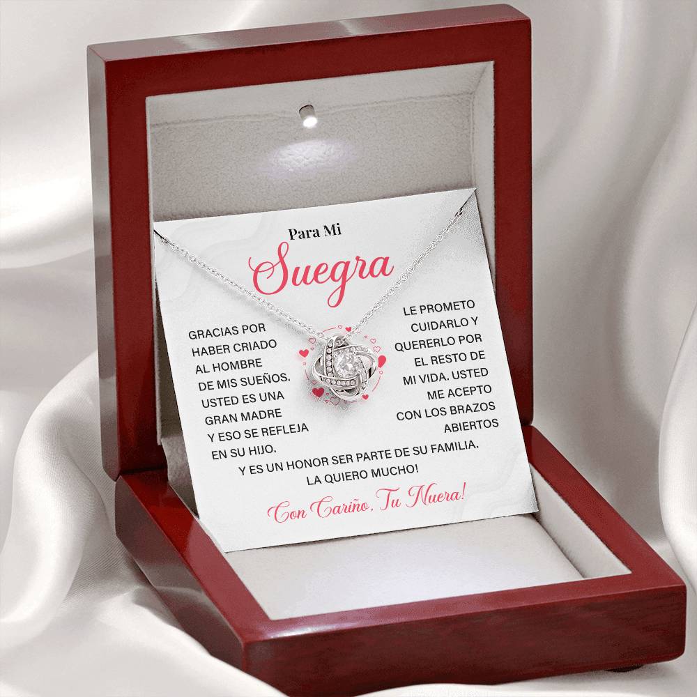 Regalo Para Suegra de Nuera – Collar con Amor