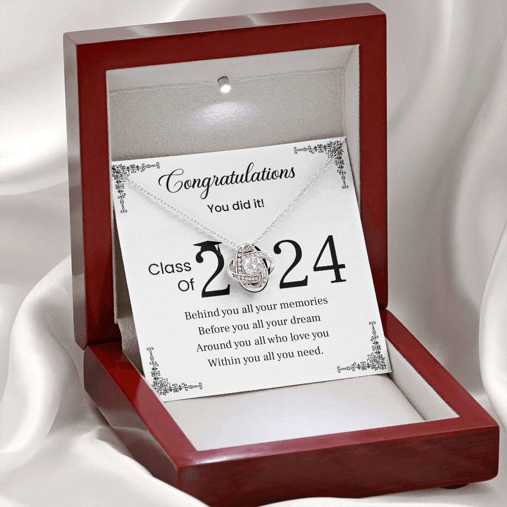 Personalized Graduation Necklace Gift For Women