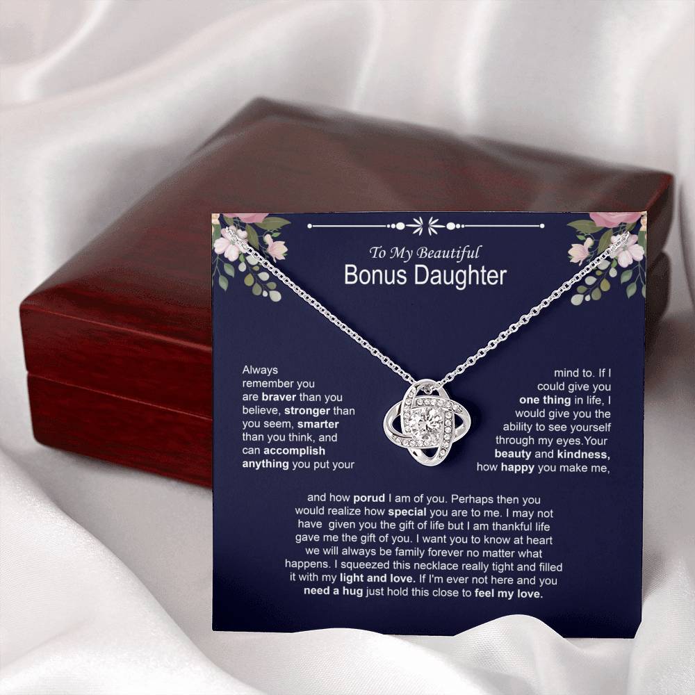Bonus Daughter Necklace from Stepmom or Stepfather