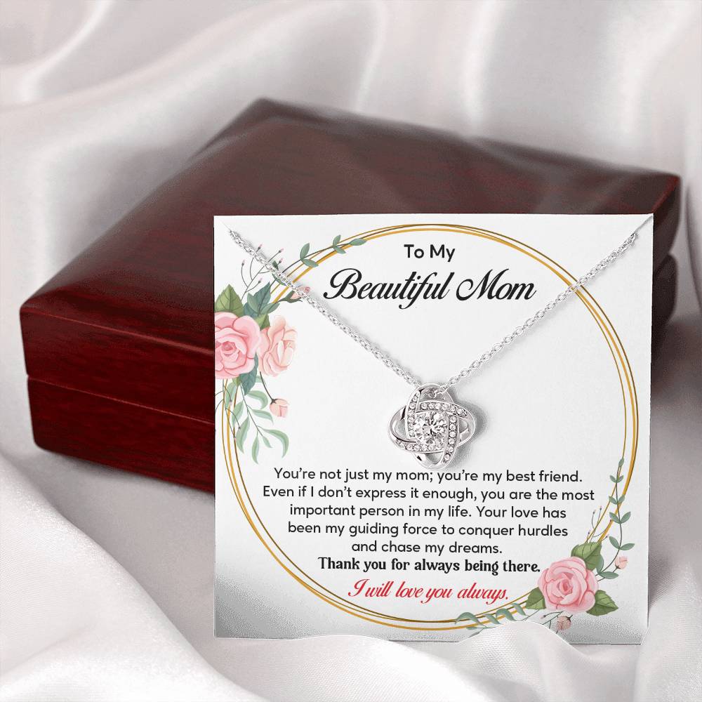 Gift for Mom from Daughter or Son with Message Card