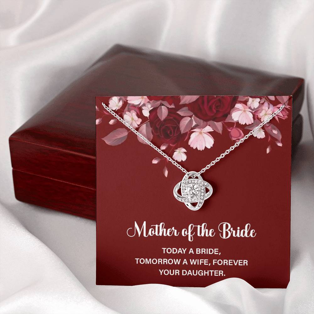 Mother of Bride Gift from Daughter Wedding Card