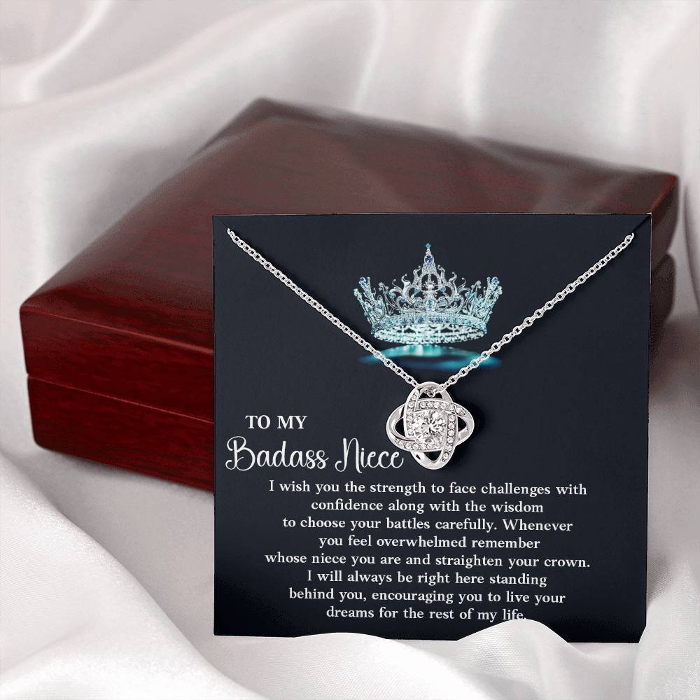 Badass Niece Gift From Aunt or Uncle With Love Message
