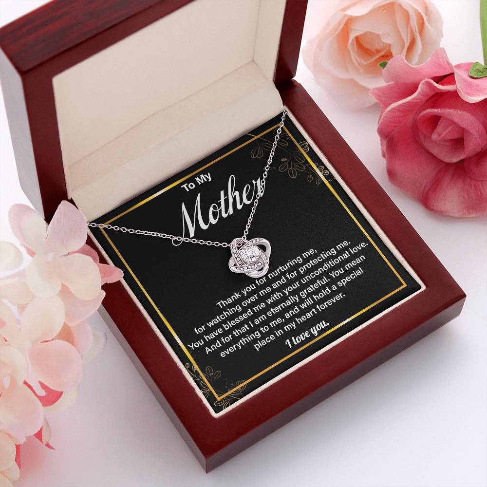 Mom Necklace Gift from Daughter – Gift Box Message