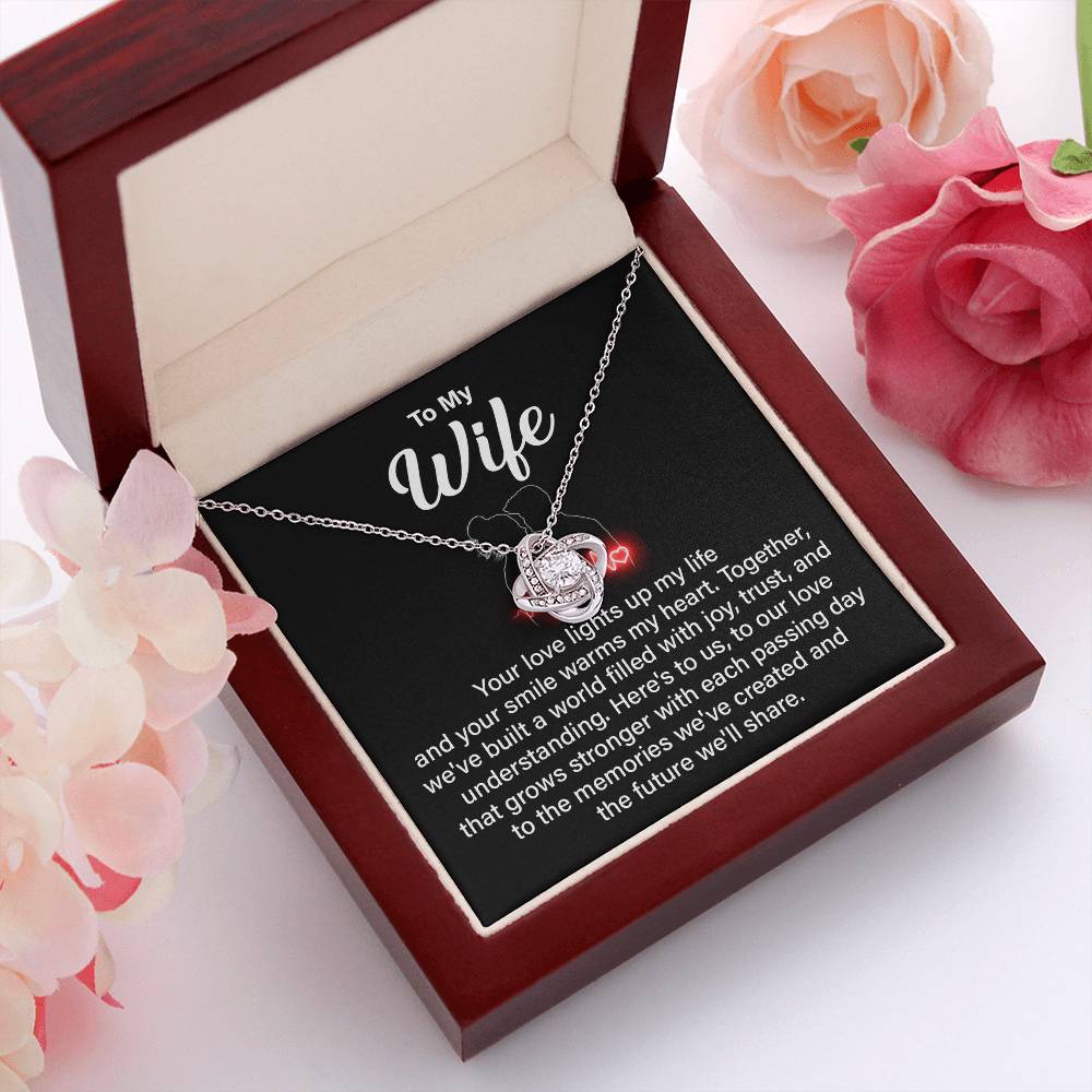Wife Necklace Gift for Anniversary with Gift Box