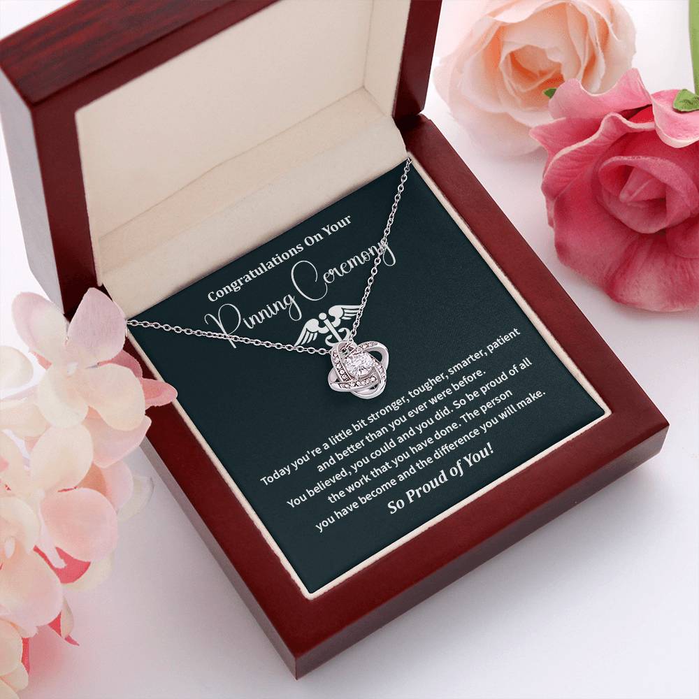 Nurse Pinning Ceremony Necklace Gift for Her With Message