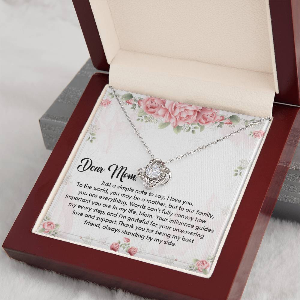 To Mom from Daughter – Message Card Gift