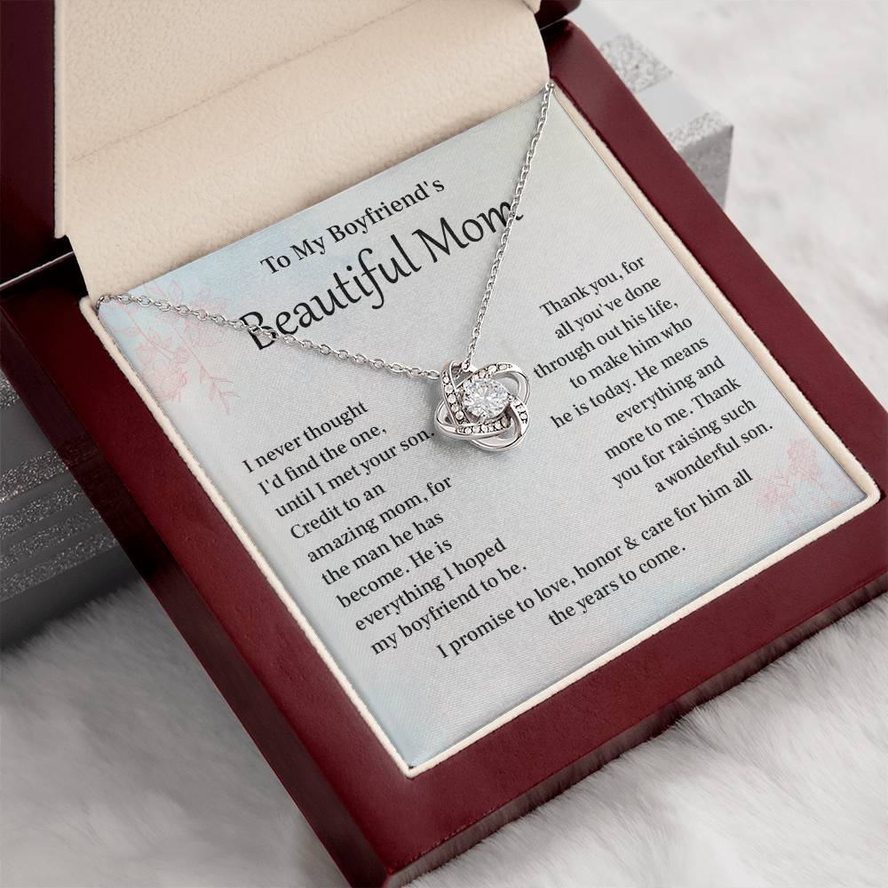 Boyfriend’s Mom Necklace Gift from Girlfriend