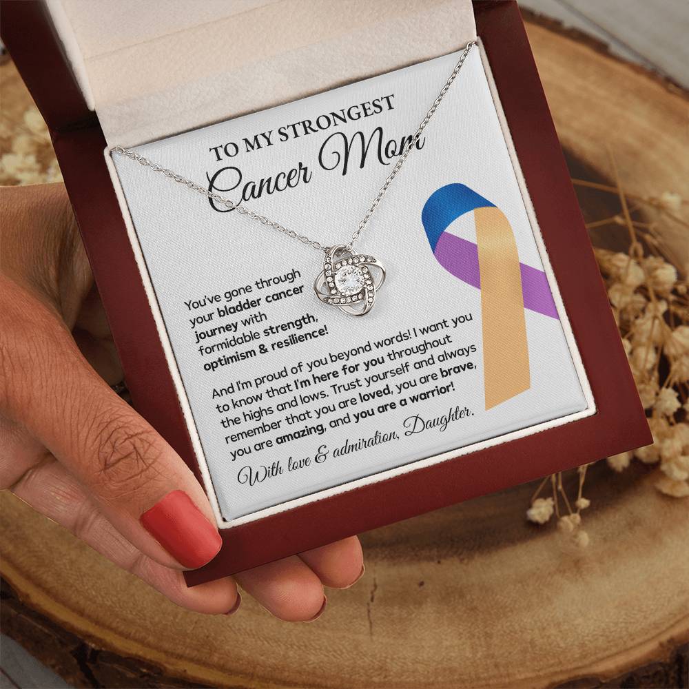 Bladder Cancer Mom Gift from Daughter – Message Card