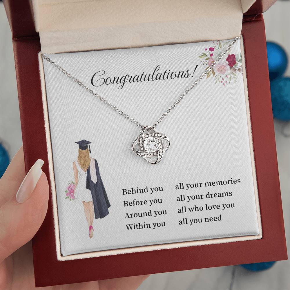 Graduation Necklace For Daughter, Granddaughter, Niece