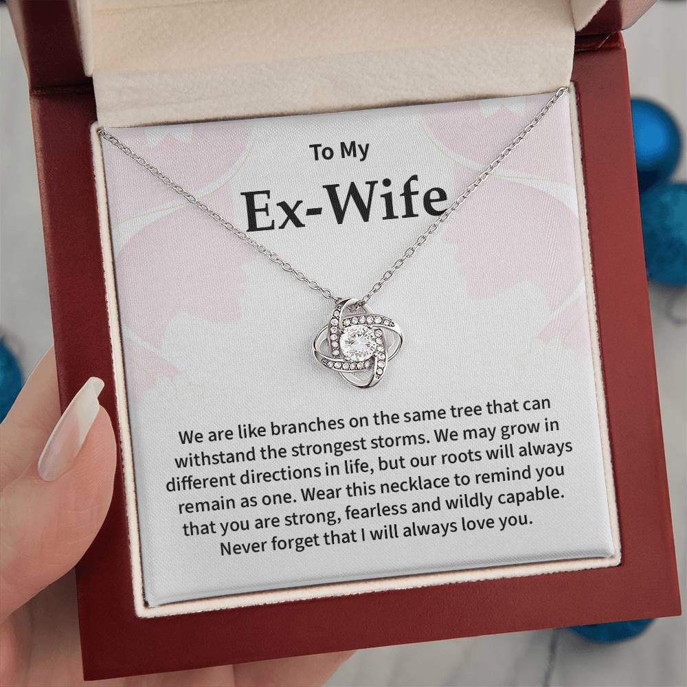 Ex-Wife Gift from Ex-Husband with Message Card