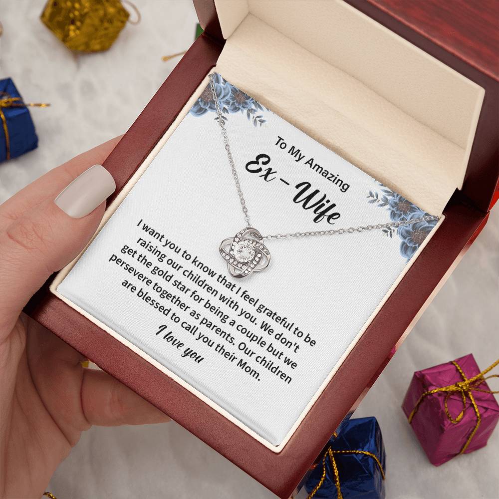 Gift for Ex-Wife from Ex-Husband with Message Card