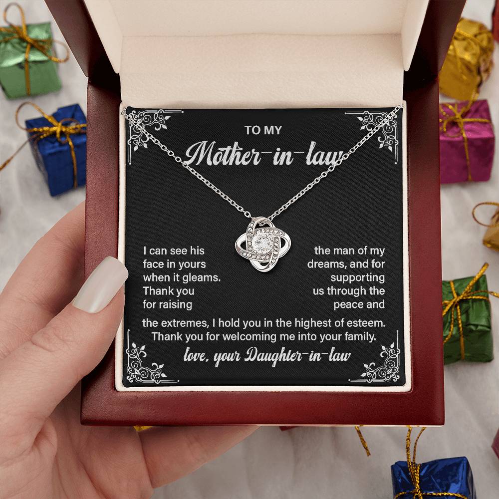 Mother-in-Law Necklace from Daughter-in-Law Gift