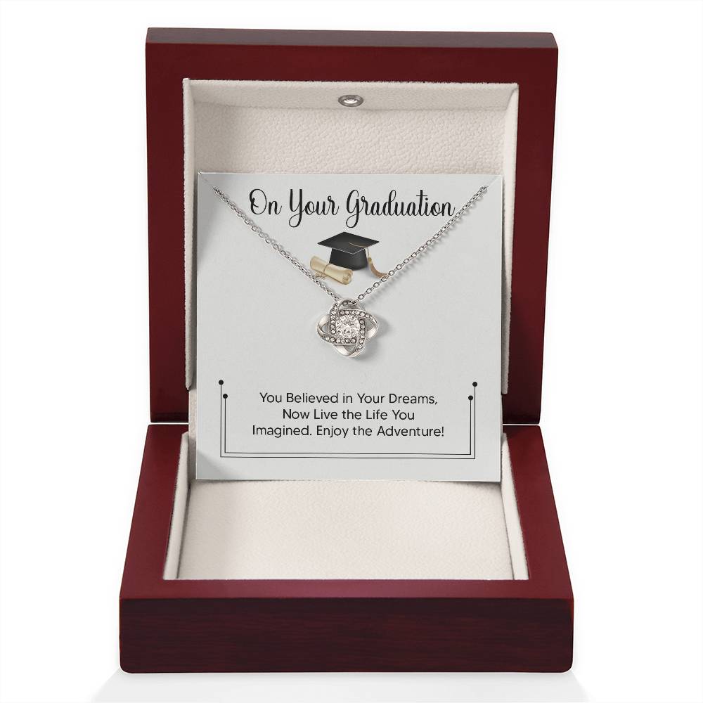 Graduation Gift Necklace for Her – Perfect for Daughter, Niece, Sister, or Friend