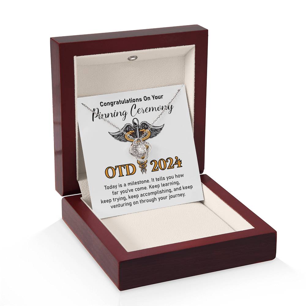Custom OTD Graduation Necklace Gift for Pinning Ceremony