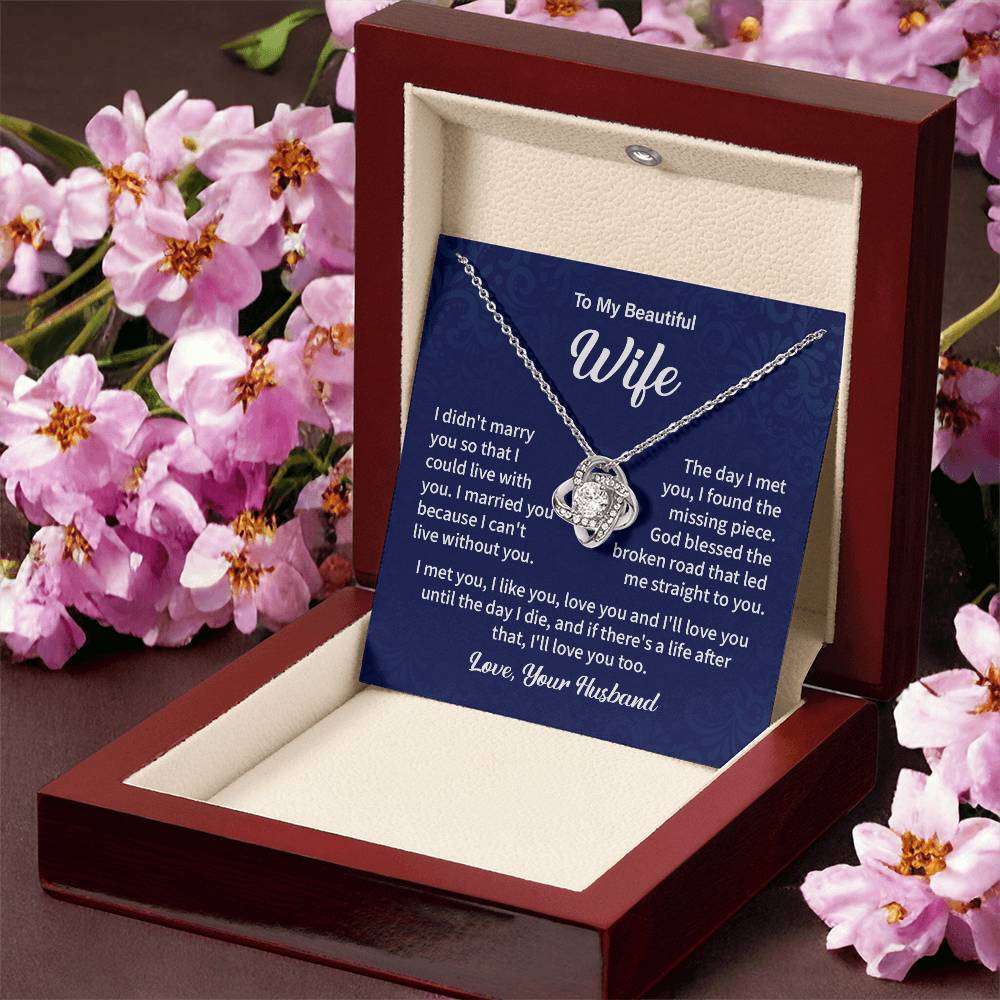 Emotional Gift for Wife from Husband with Love Card