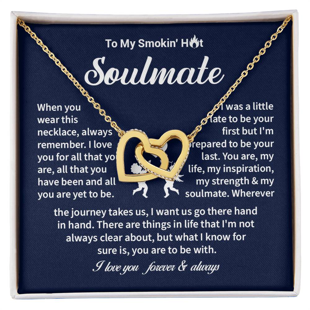 Smokin’ Hot Soulmate Necklace Gift with Gift Box