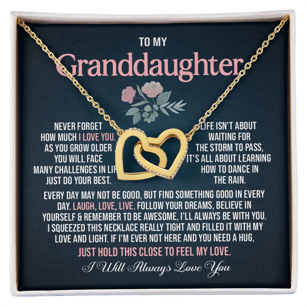 To My Granddaughter: A Necklace Of Love, Strength, And Unbreakable Bonds
